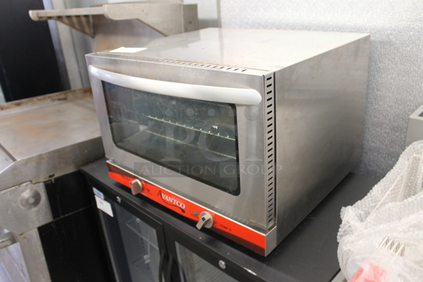 Avantco 177CO16 Commercial Stainless Steel Countertop Half Size Convection Oven With Steel Racks. 120V. Tested and Working! - Image 3 of 6
