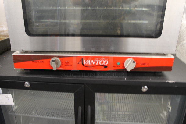 Avantco 177CO16 Commercial Stainless Steel Countertop Half Size Convection Oven With Steel Racks. 120V. Tested and Working! - Image 5 of 6