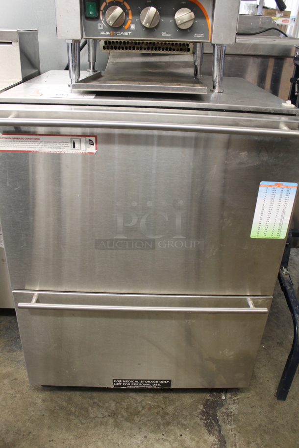 Summit SP6DS2D7 Commercial Stainless Steel Undercounter Cooler With 2 Drawers. 120V. Tested and Does Not Power On
 - Image 4 of 11