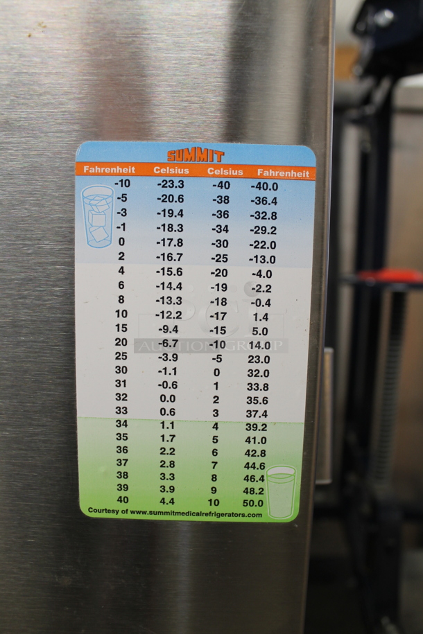 Summit SP6DS2D7 Commercial Stainless Steel Undercounter Cooler With 2 Drawers. 120V. Tested and Does Not Power On
 - Image 5 of 11