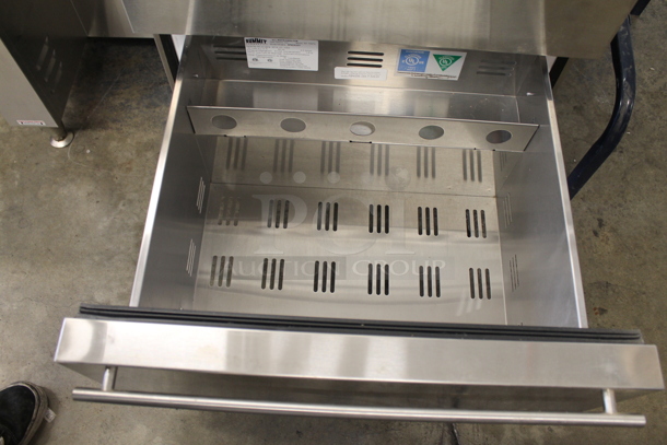 Summit SP6DS2D7 Commercial Stainless Steel Undercounter Cooler With 2 Drawers. 120V. Tested and Does Not Power On
 - Image 7 of 11