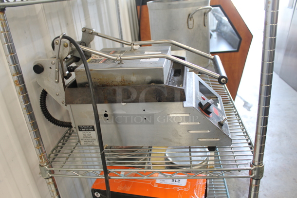 Star CG10IT Commercial Stainless Steel Electric Countertop Two-Sided Grooved Grill. 240V.  - Image 2 of 11