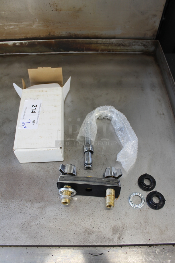 ALL ONE MONEY! Lot of 4" Center Faucet And APC BE350G UPS Battery Backup And Surge Protection. 120V.  - Image 3 of 7