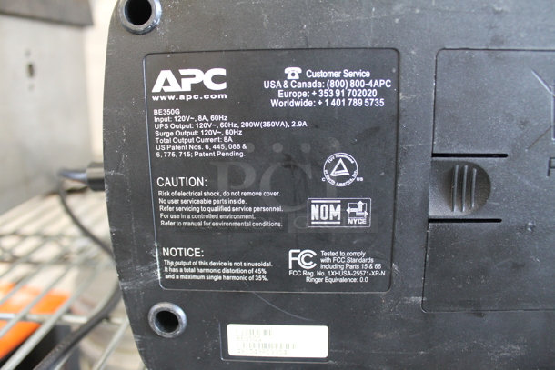 ALL ONE MONEY! Lot of 4" Center Faucet And APC BE350G UPS Battery Backup And Surge Protection. 120V.  - Image 6 of 7