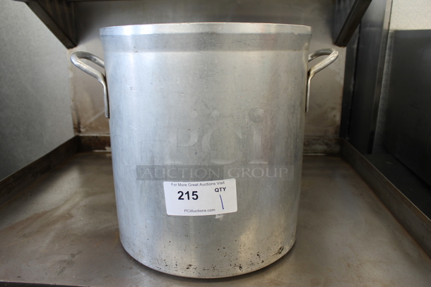 Large Aluminum Stock Pot - Image 1 of 5