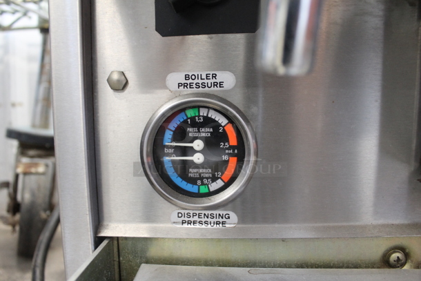 Wega Antares EVD2N Commercial Stainless Steel Electric Countertop 2 Group Espresso Machine. 230V. - Image 4 of 12