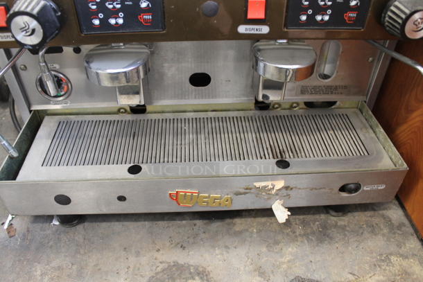 Wega Antares EVD2N Commercial Stainless Steel Electric Countertop 2 Group Espresso Machine. 230V. - Image 5 of 12