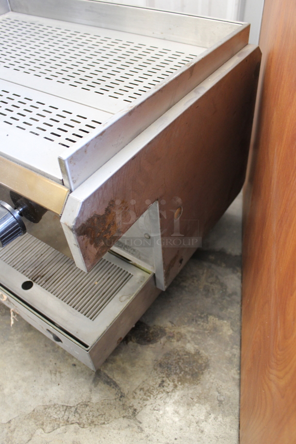 Wega Antares EVD2N Commercial Stainless Steel Electric Countertop 2 Group Espresso Machine. 230V. - Image 11 of 12