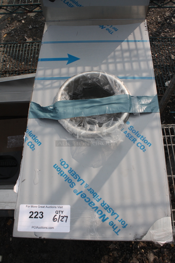 BRAND NEW SCRATCH AND DENT! Advance Tabco PRSJT-12-DR Prestige Series Commercial Stainless Steel Trash Receptacle Cabinet. - Image 4 of 8