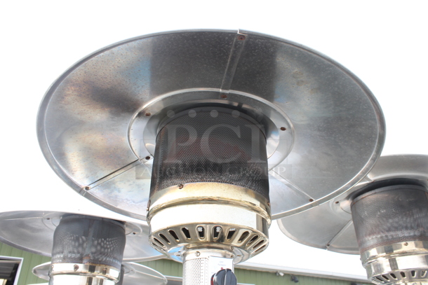NCZH-G-KMZMSS Commercial Stainless Steel Propane Gas Patio Heater On Commercial Casters. 48,000 BTU. - Image 4 of 8
