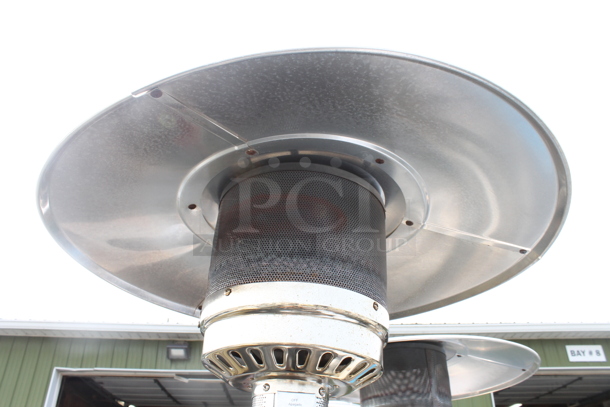 NCZH-G-KMZMSS Commercial Stainless Steel Propane Gas Patio Heater On Commercial Casters. 48,000 BTU. - Image 4 of 7