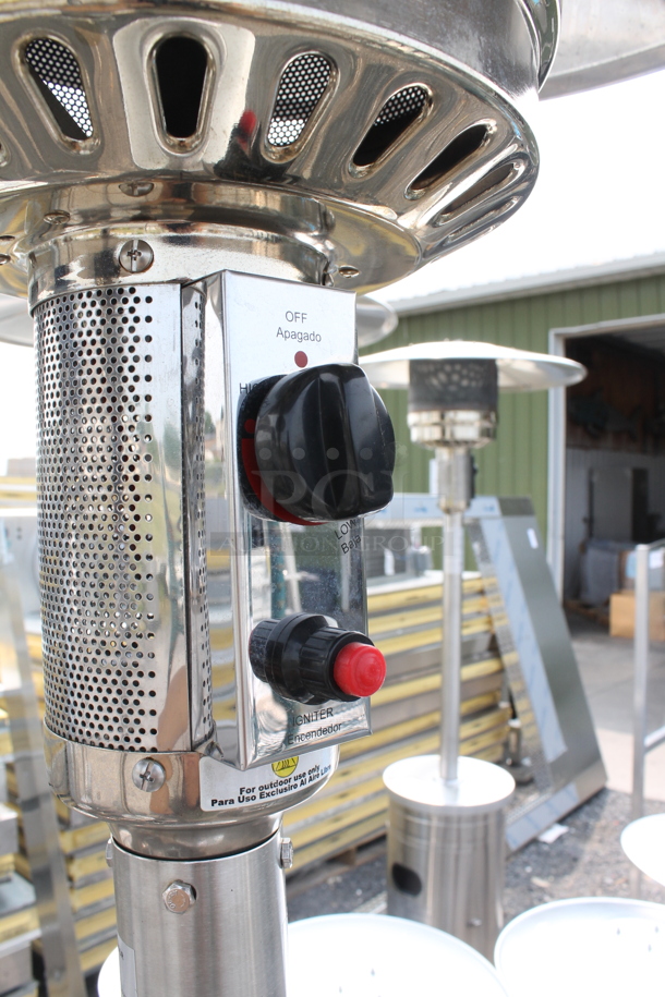 NCZH-G-KMZMSS Commercial Stainless Steel Propane Gas Patio Heater. 48,000 BTU.  - Image 5 of 7