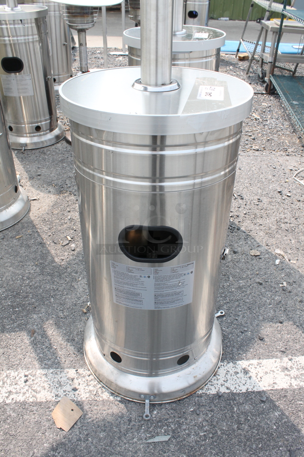 NCZH-G-KMZMSS Commercial Stainless Steel Propane Gas Patio Heater. 48,000 BTU.  - Image 2 of 5