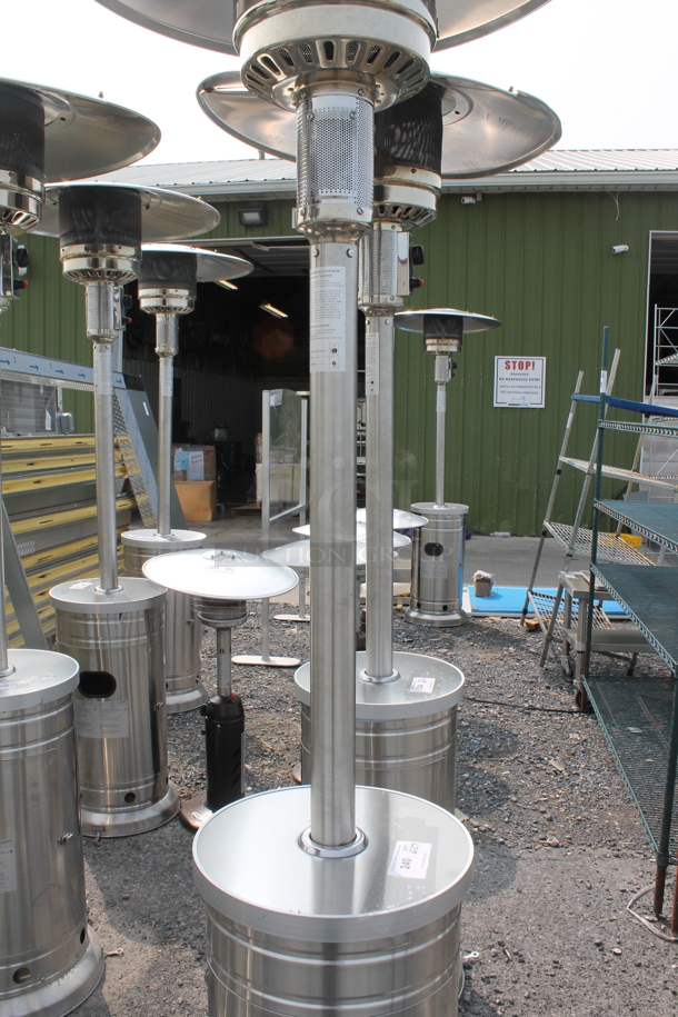 NCZH-G-KMZMSS Commercial Stainless Steel Propane Gas Patio Heater. 48,000 BTU.  - Image 3 of 5