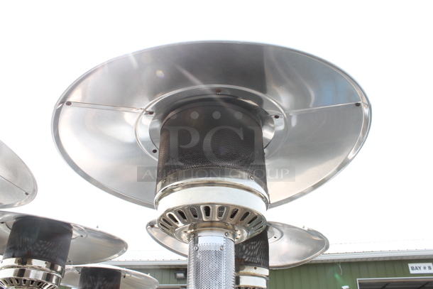 NCZH-G-KMZMSS Commercial Stainless Steel Propane Gas Patio Heater. 48,000 BTU.  - Image 4 of 5