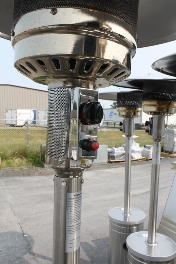 NCZH-G-KMZMSS Commercial Stainless Steel Propane Gas Patio Heater. 48,000 BTU.  - Image 5 of 5