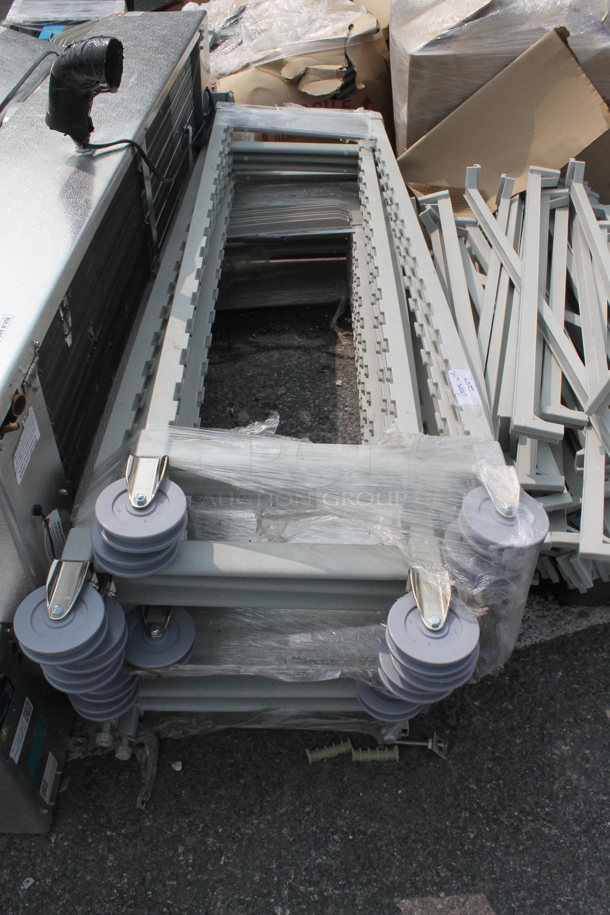 ALL ONE MONEY! BRAND NEW! Huge Lot Of Parts For Cambro Bakery Racks. - Image 2 of 10