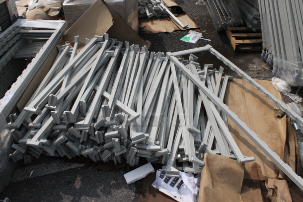 ALL ONE MONEY! BRAND NEW! Huge Lot Of Parts For Cambro Bakery Racks. - Image 4 of 10