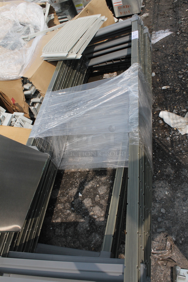 ALL ONE MONEY! BRAND NEW! Huge Lot Of Parts For Cambro Bakery Racks. - Image 6 of 10
