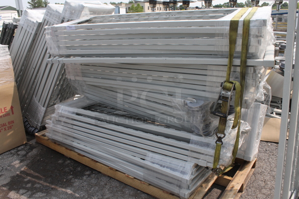 ALL ONE MONEY! BRAND NEW! Huge Lot Of Parts For Cambro Bakery Racks. - Image 8 of 10