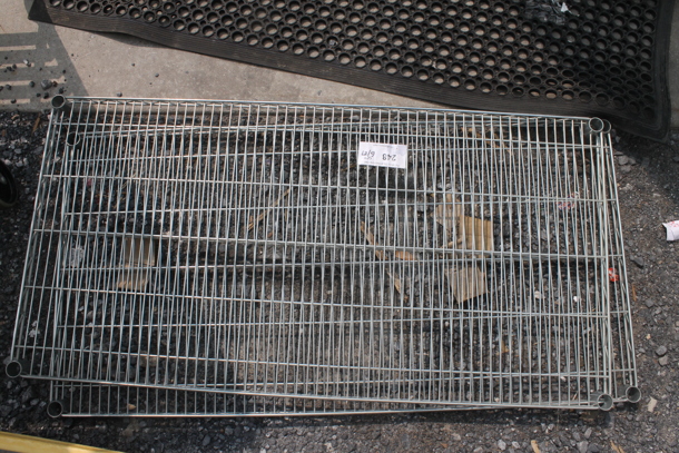 2 Shelves For Open Utility Shelf. 2 Times Your Bid!  - Image 1 of 3