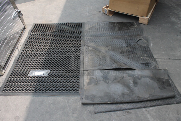 3 Black Mats. 3 Times Your Bid!  - Image 1 of 3