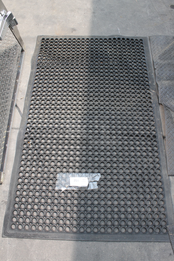 3 Black Mats. 3 Times Your Bid!  - Image 2 of 3