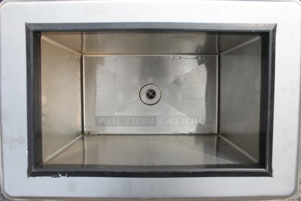 Commercial Stainless Steel Drop-In Ice Bin. Sink 13x17.5x11 - Image 3 of 3