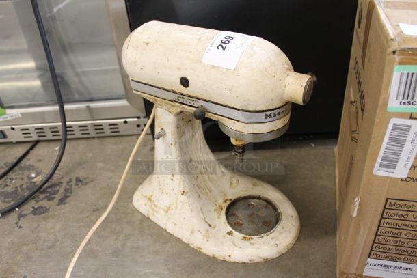 Kitchen Aid Electric Mixer Stand Without Bowl. - Image 1 of 7