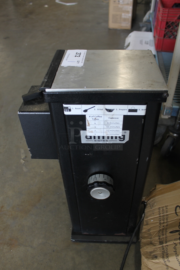 Ditting Swiss KFR1203 Commercial Electric Countertop Black Coffee Grinder. 120V - Image 2 of 6