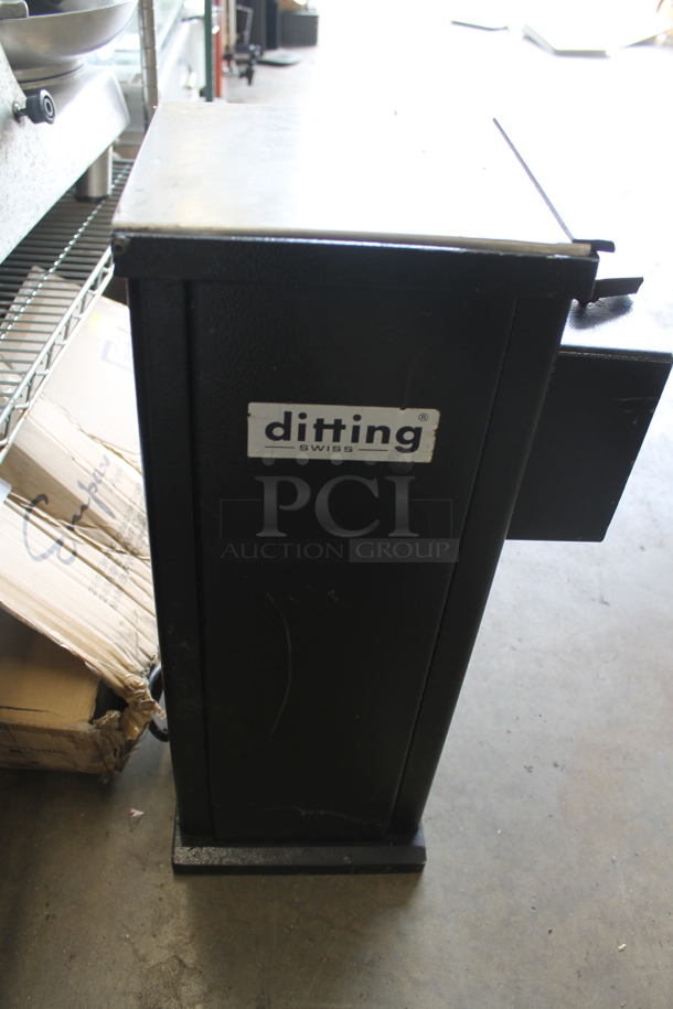 Ditting Swiss KFR1203 Commercial Electric Countertop Black Coffee Grinder. 120V - Image 3 of 6