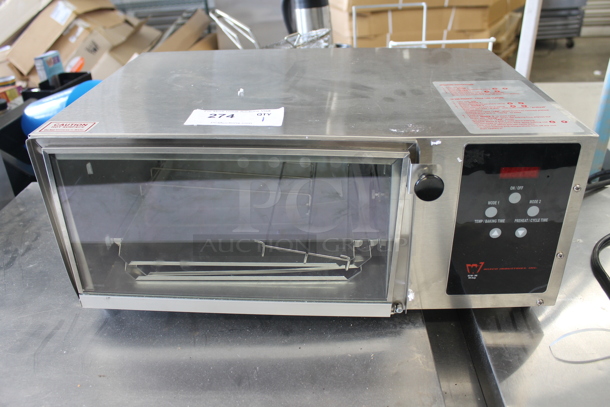 BRAND NEW SCRATCH AND DENT! Wisco 616A Commercial Stainless Steel Electric Digital Convection Oven. 115V. Tested and Working! - Image 1 of 8