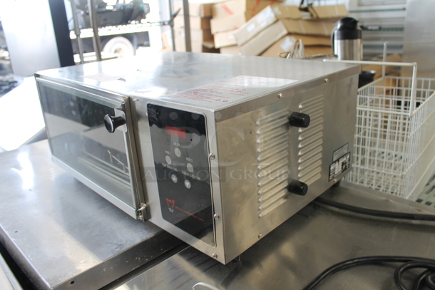 BRAND NEW SCRATCH AND DENT! Wisco 616A Commercial Stainless Steel Electric Digital Convection Oven. 115V. Tested and Working! - Image 2 of 8