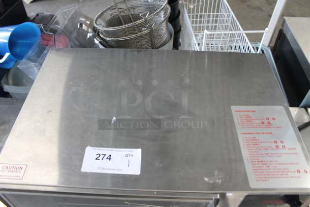 BRAND NEW SCRATCH AND DENT! Wisco 616A Commercial Stainless Steel Electric Digital Convection Oven. 115V. Tested and Working! - Image 6 of 8