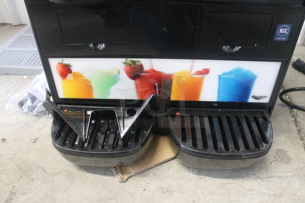 BRAND NEW SCRATCH AND DENT! Vollrath VCBF128-37 Metal Commercial 2 Hopper Slushie Machine. 115 Volts, 1 Phase. Tested and Working! - Image 7 of 9