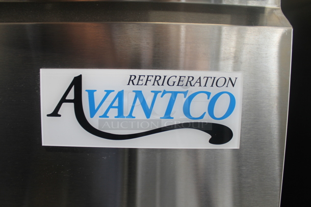 BRAND NEW SCRATCH AND DENT! Avantco 178SSCFT72HC Commercial Stainless Steel Refrigerated Salad Bar/Cold Food Table On Commercial Casters. 115V. Tested and Working!
 - Image 12 of 12