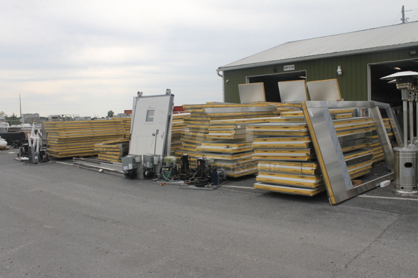 BRAND NEW! Custom Unit Was Installed and Then Removed and Never Used. 3 Pacific Walk In Boxes w/ 22'x60'x10' Cooler Box, 16'x24'x10' Cooler Box and 22'x25'x10' Freezer Box That Turns Into Blast Chiller Room! Comes w/ 2 Chase Slider Doors 1900RLSM w/ FULLY AUTOMATIC Operation 230 Volt, 3 Phase, 3 Doors, 5 OmniTemp OIJ-WC-V-1-0-3-4 208/230 Volt, 3 Phase Compressors, 6 KLP320MA-S1D-ESTM81 115 Volts, 1 Phase Evaporator Fans. 3 Times Your Bid! - Image 3 of 12