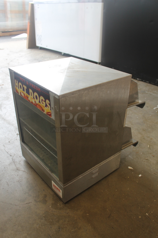 APW Wyott DS-1A Commercial Stainless Steel Countertop Hot Dog Steamer. 120V, 1 Phase. Tested and Working! - Image 5 of 9