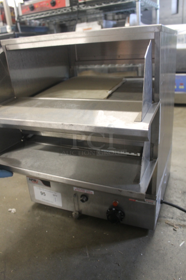APW Wyott DS-1A Commercial Stainless Steel Countertop Hot Dog Steamer. 120V, 1 Phase. Tested and Working! - Image 8 of 9
