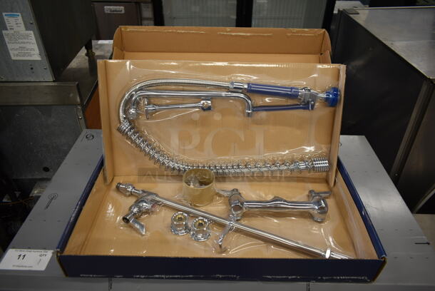 BRAND NEW IN BOX! Waterloo 750PRW812 Stainless Steel Wall Mount 8" Center. - Image 1 of 5