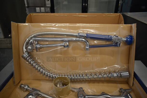 BRAND NEW IN BOX! Waterloo 750PRW812 Stainless Steel Wall Mount 8" Center. - Image 3 of 5