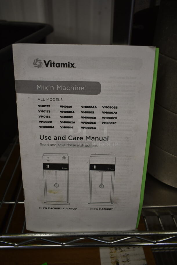 BRAND NEW SCRATCH AND DENT! 2020 Vita-Mix VM0805B Stainless Steel Commercial Countertop Drink Mixer. 120 Volts, 1 Phase. Tested and Working! - Image 8 of 8