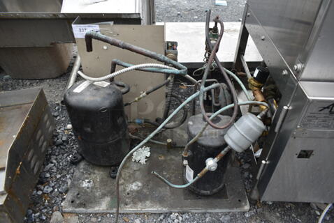 Tecumseh AWG1201EXN Metal Commercial Compressor. 208/230 Volts, 1 Phase.