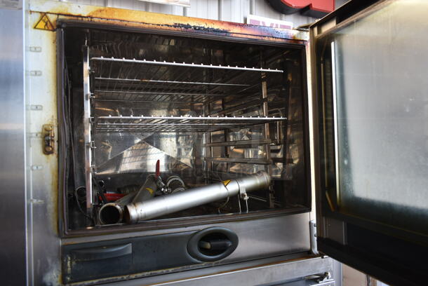 2 2016 Rational Stainless Steel Commercial Combitherm Self Cooking Center Convection Ovens on Commercial Casters. Top Model: SCC WE 62. Bottom Model: SCC WE 102. 480 Volts, 3 Phase. 2 Times Your Bid! - Image 6 of 10