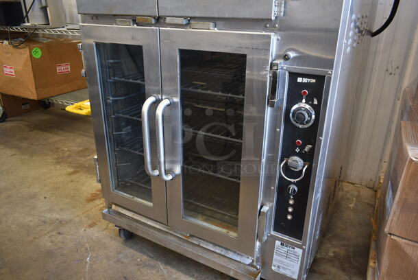 2012 Doyon JAOP6 Stainless Steel Commercial Electric Powered Oven Proofer on Commercial Casters. 208 Volts, 3 Phase. Unit Was Pulled From Working Environment! - Image 6 of 10