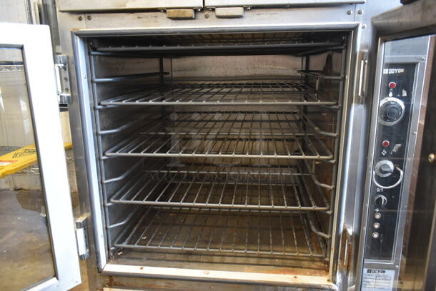 2012 Doyon JAOP6 Stainless Steel Commercial Electric Powered Oven Proofer on Commercial Casters. 208 Volts, 3 Phase. Unit Was Pulled From Working Environment! - Image 8 of 10