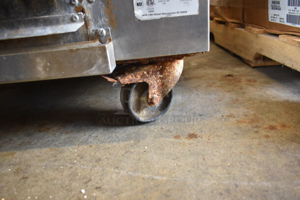 2012 Doyon JAOP6 Stainless Steel Commercial Electric Powered Oven Proofer on Commercial Casters. 208 Volts, 3 Phase. Unit Was Pulled From Working Environment! - Image 10 of 10