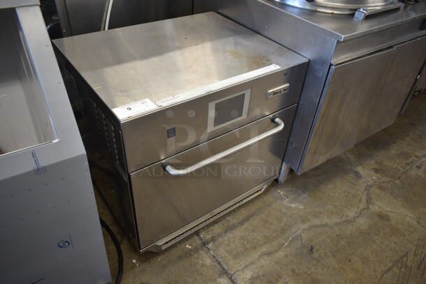 2012 Merrychef eikon e5 Stainless Steel Commercial Countertop Electric Powered Rapid Cook Oven. 208/240 Volts, 1 Phase.  - Image 2 of 6