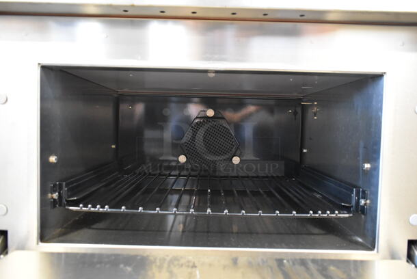 2012 Merrychef eikon e5 Stainless Steel Commercial Countertop Electric Powered Rapid Cook Oven. 208/240 Volts, 1 Phase.  - Image 4 of 5