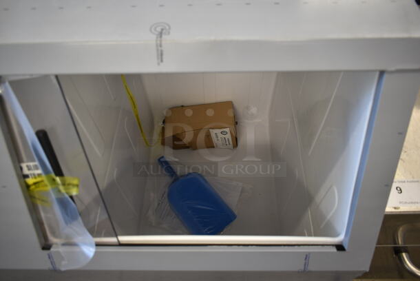 BRAND NEW SCRATCH AND DENT! 2019 Hoshizaki F-500BAJ Stainless Steel Commercial Self Contained Ice Machine. 115 Volts, 1 Phase.  - Image 7 of 9